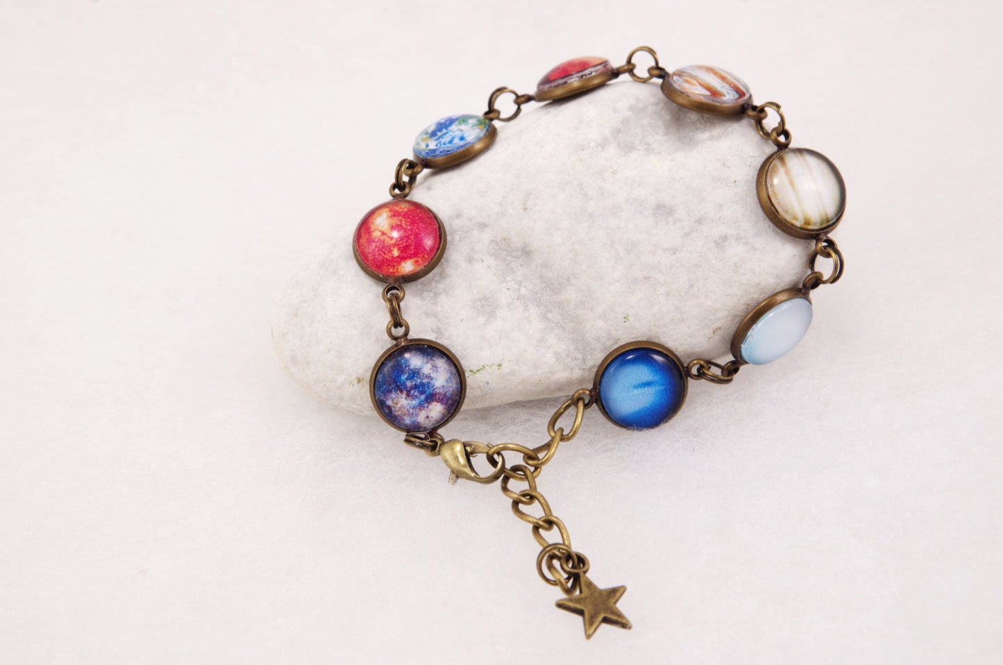 Planet Solar system bracelet Space Solar System Jewelry Nebula bracelet Venus Bracelet Space Jewelry Gift for her cosmic