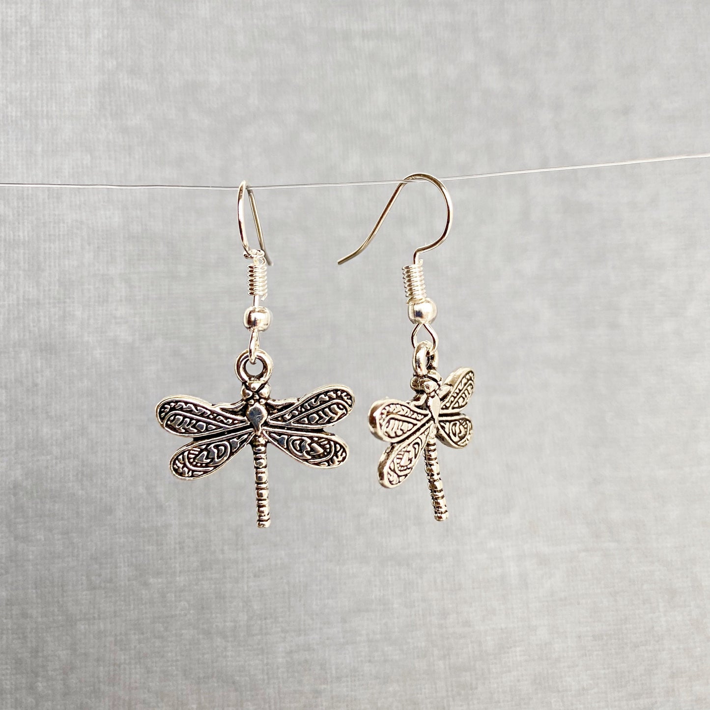 Dragonfly dangle earrings Insect Statement Earrings Dragonfly jewelry Mothers day gift for mom gift for women sister gift best friend