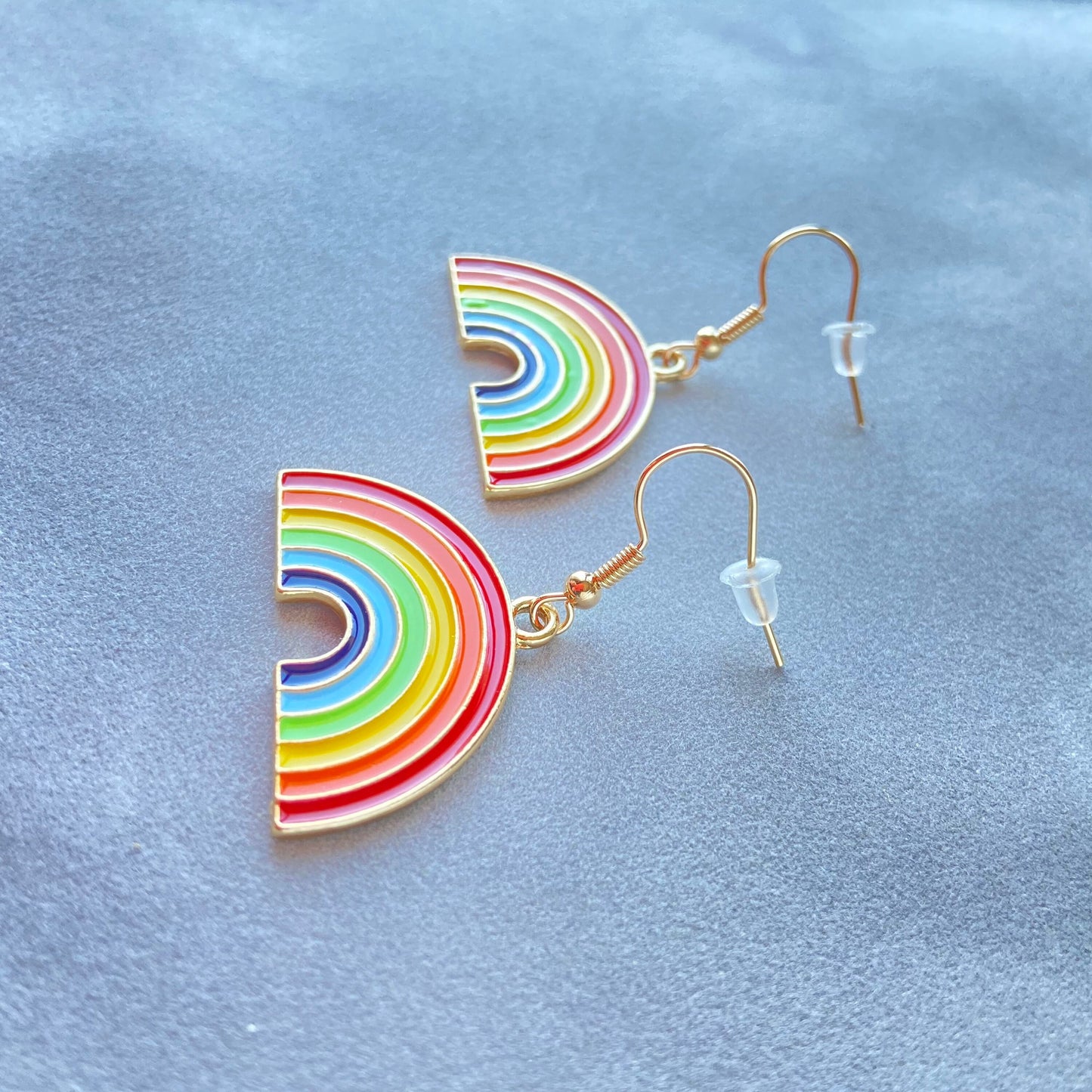 Rainbow Earrings LGBT Jewelry Pride Gay Earrings Pride Rainbow Arch Transgender Pride Flag LGBT  Multicolor