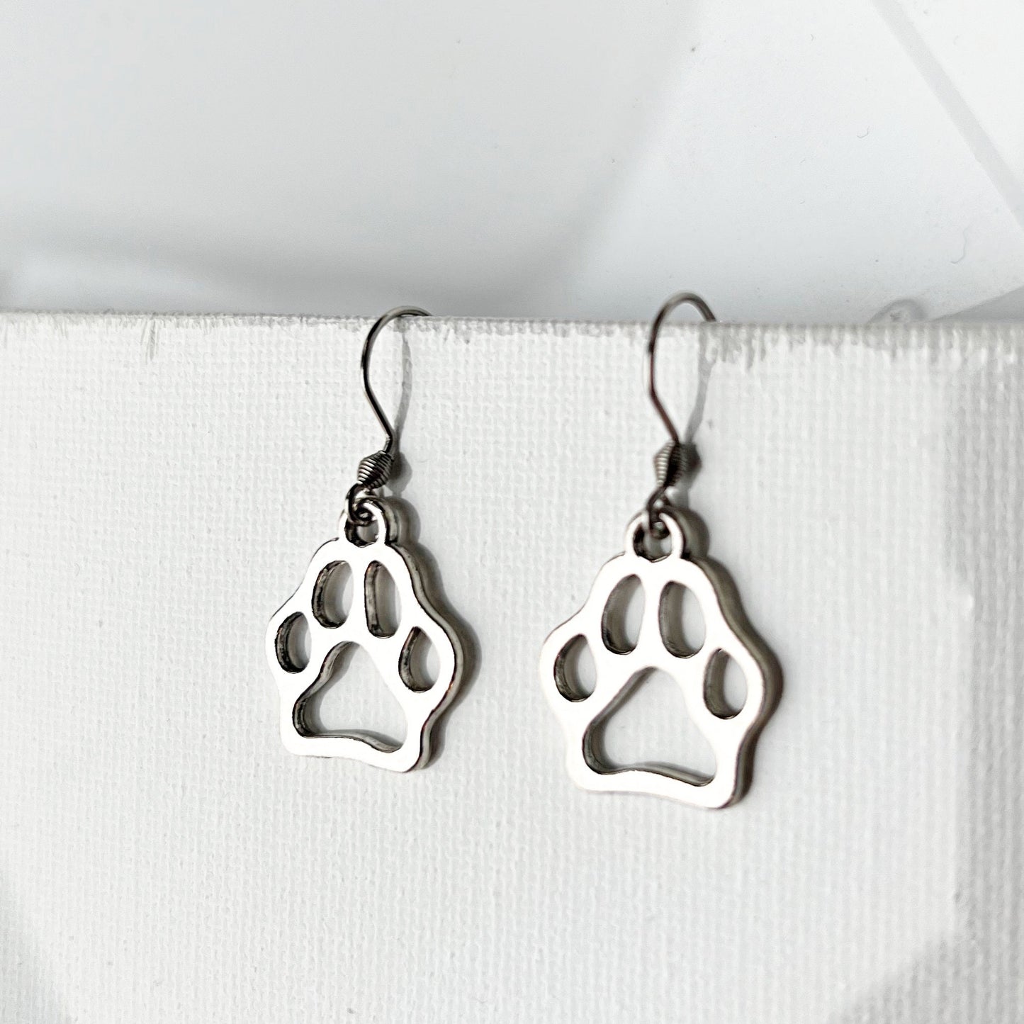 Cute Cat or Dog Paw Print Earrings Perfect for the Animal Lover